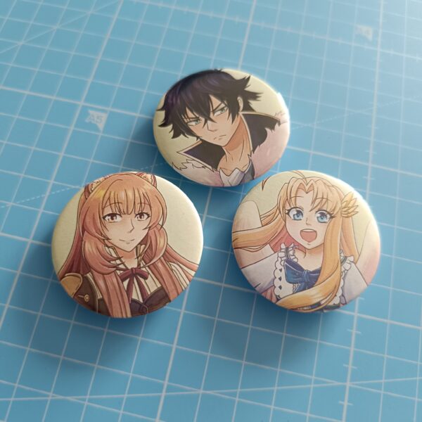 Buttons - The rising of the Shield Hero