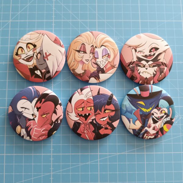 Badges 58mm - HH HB - Valentine's day edition