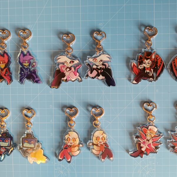 Keychains - Hazbin Hotel