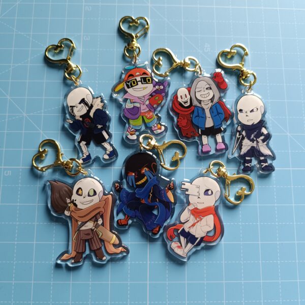 Keychains - Undertale AU