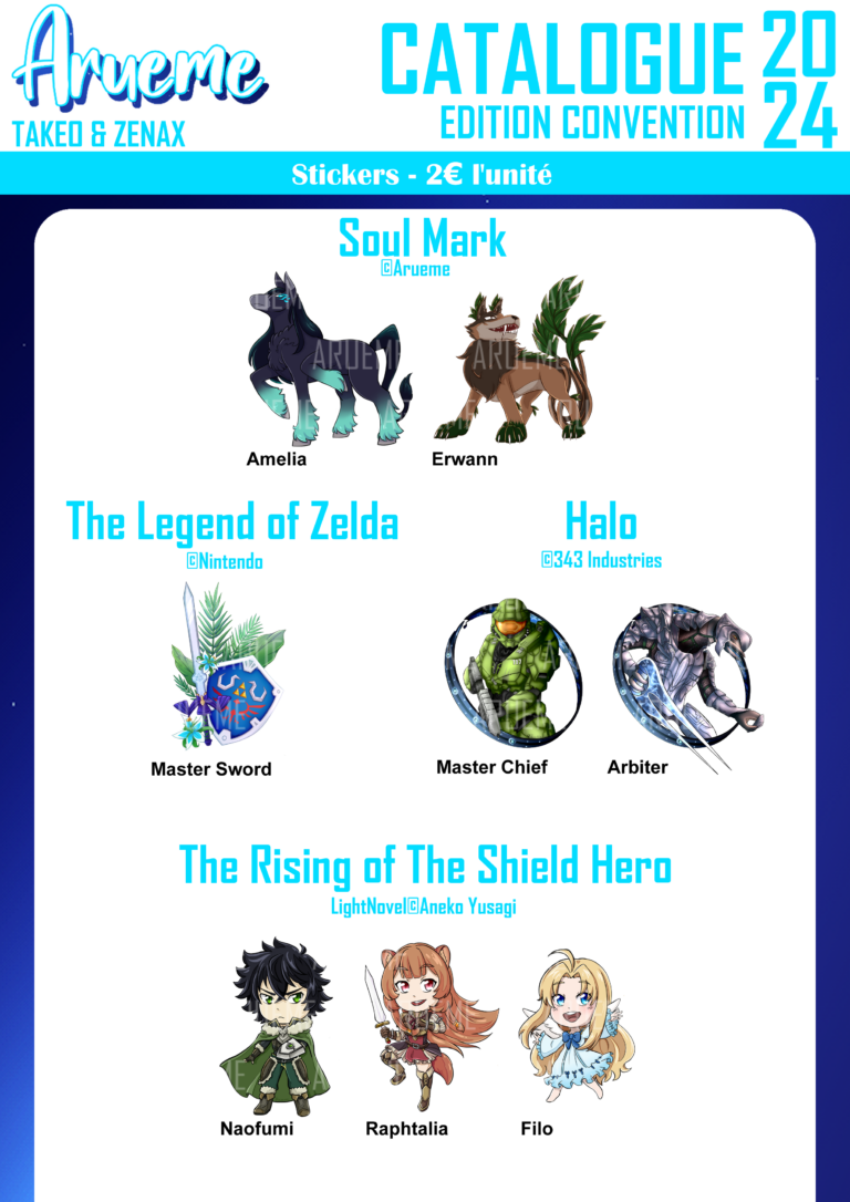 Stickers - Soul Mark Halo The risign of the shield hero